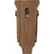 Ekena Millwork 4 3/4"W x 1 3/4"D x 10"H Small Acanthus Pilaster Wood Corbel, Mahogany CORW05X02X10PAGM - alternate 4